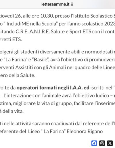 Progetto IncludiME 2023-24